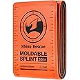 RHINO RESCUE First Aid Splint 36" X 4.3" Orange-Gray, Keep Bones in Position (1, Folded)