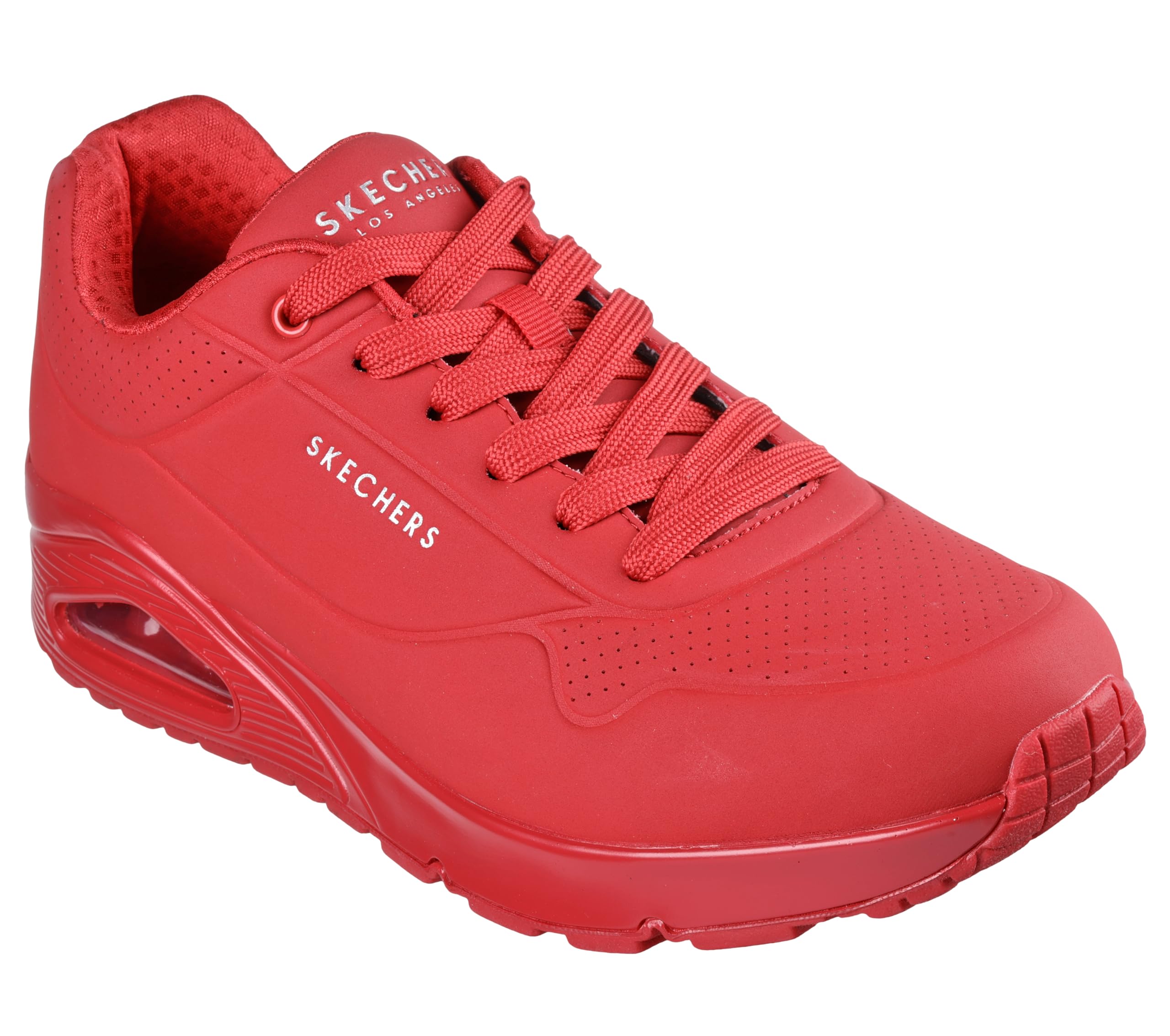 Skechers Men's Uno-Stand on Air Sneaker, RDS, 8 Red Image Skechers Men's Uno-Stand on Air Sneaker, RDS, 8 Red Image