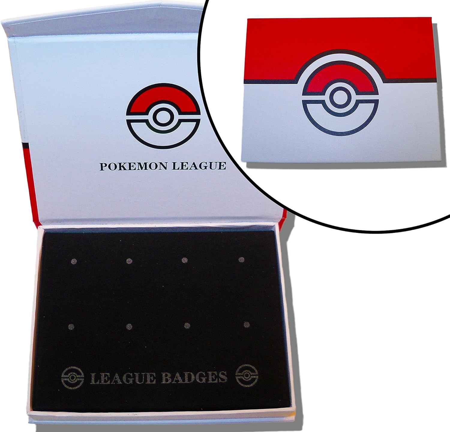 Amazon 第1世代 ポケモンジムバッジボックス ディスプレイボックスケース 収納ケースボックス ままごと ごっこ遊び おもちゃ