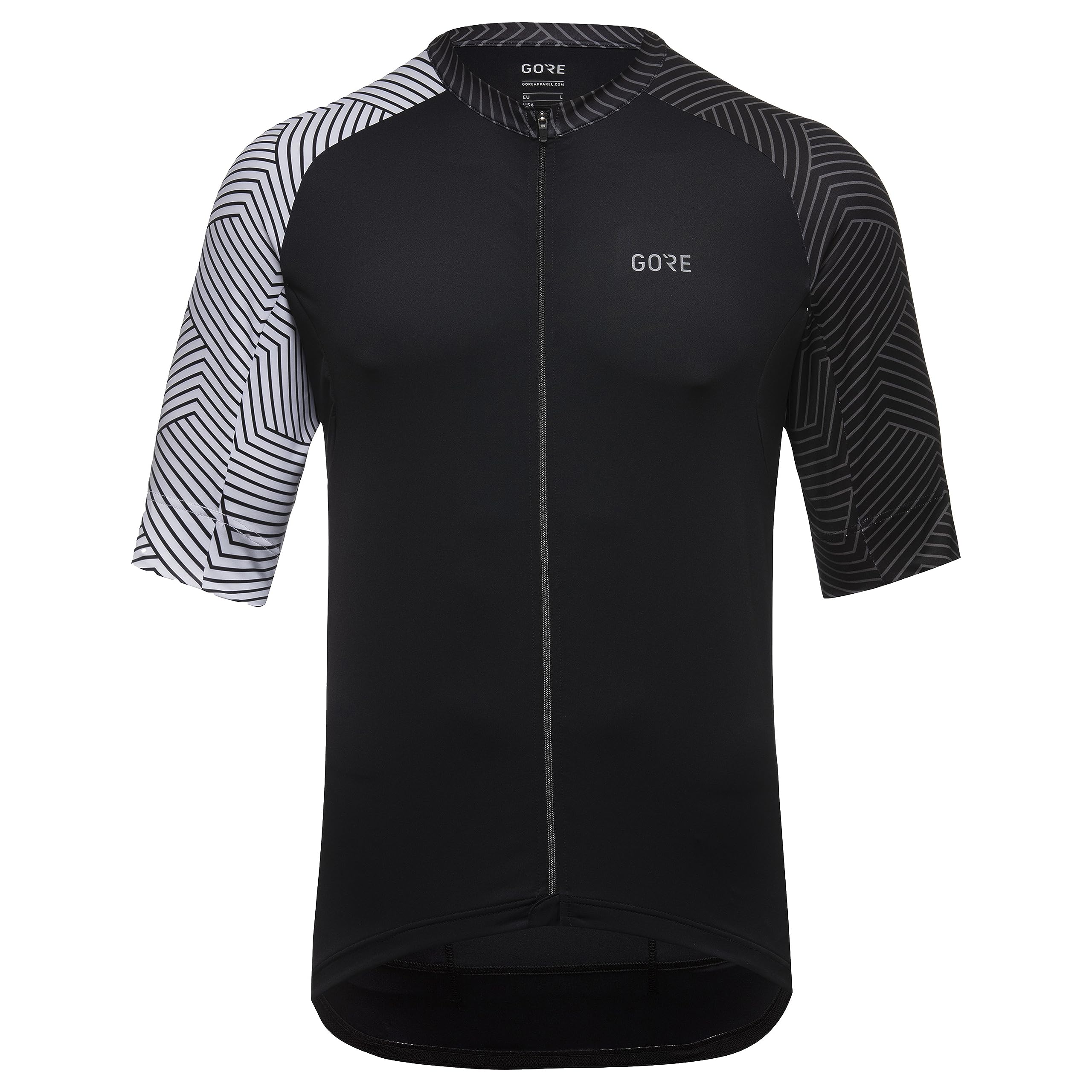 GORE WEAR Herren C5 Trikot, Black/White, M EU