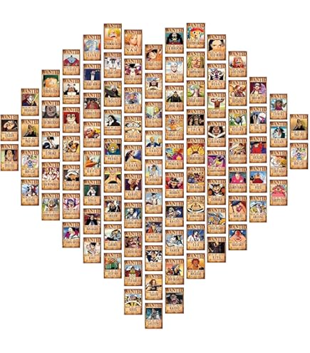 Amazon.com: One Piece Posters for Room Decor - 12 Pc Bundle for
