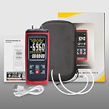 DANOPLUS Digital Manometer Gas Pressure Gauge HVAC ±200 inH2O LCD Data Logger view 9