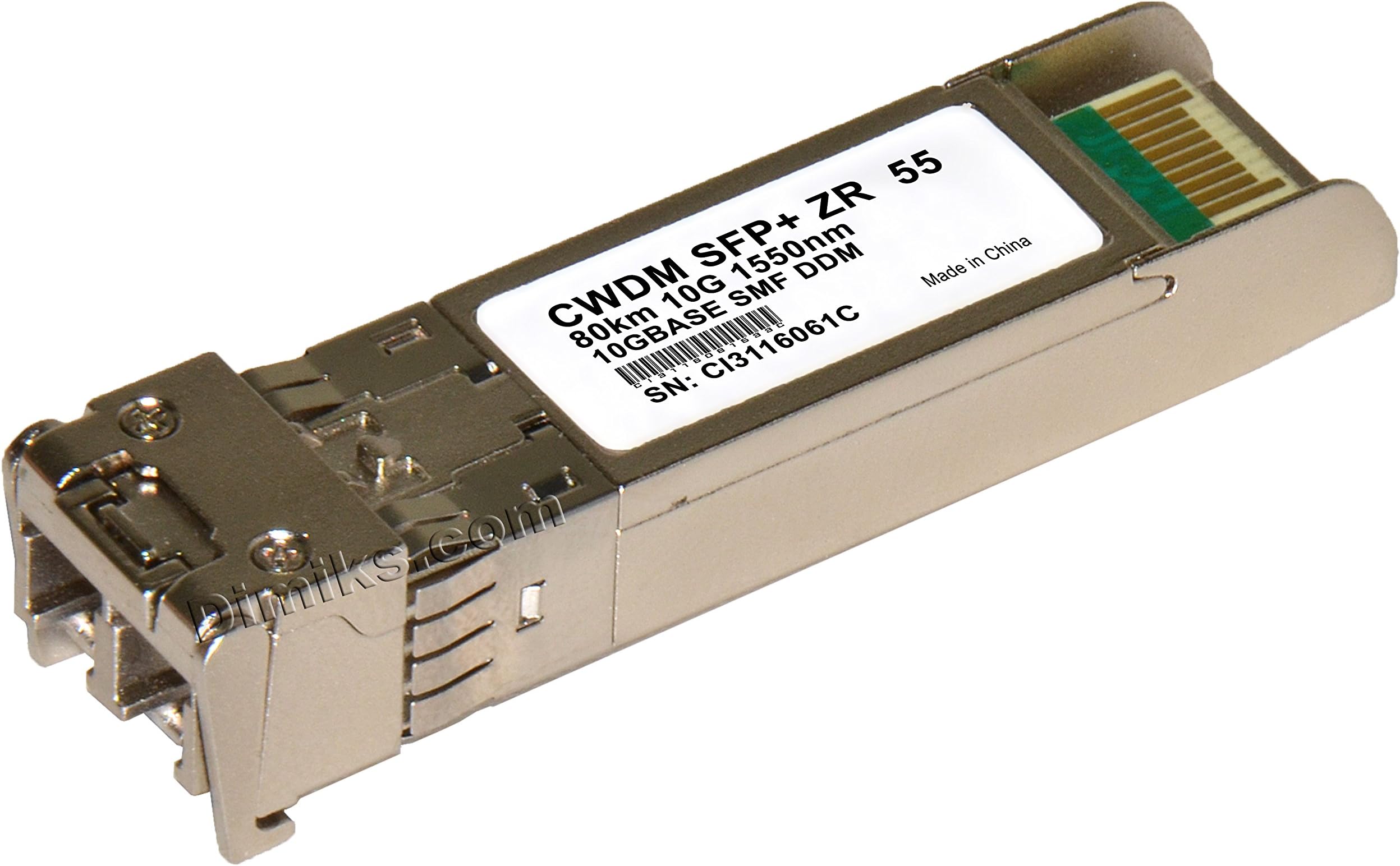 SFP+ CWDM 40km 1550nm (10Gb, SFPPlus, SFP Plus) CWDM SFP-10G-ER 40 km 1550 nm transceiver Module.