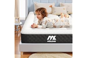 MINLOVE Twin Mattress for Kids, Memory Foam Mattress Twin Size 5 Inch, Medium Firm Twin Size Mattress in a Box for Comfort Sleep