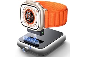 JOYROOM Detachable Magnetic Apple Watch Charging Dock, Portable iWatch Charger Stand with USB C Fast Charging Cable Compatibl