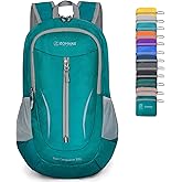 ZOMAKE Ultra Lightweight Packable Backpack 25L, Foldable Hiking Backpacks Water Resistant Small Folding Daypack for Travel(La