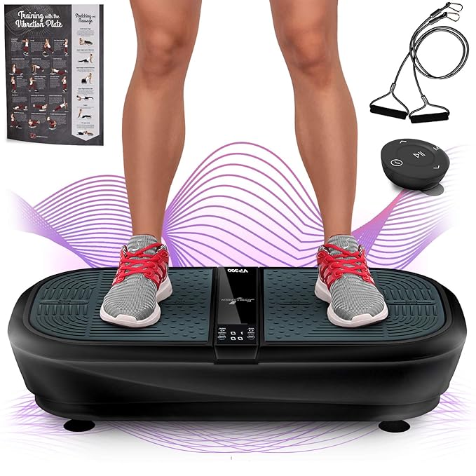 Sportstech Plataforma vibratoria para Adelgazar VP300,tecnología