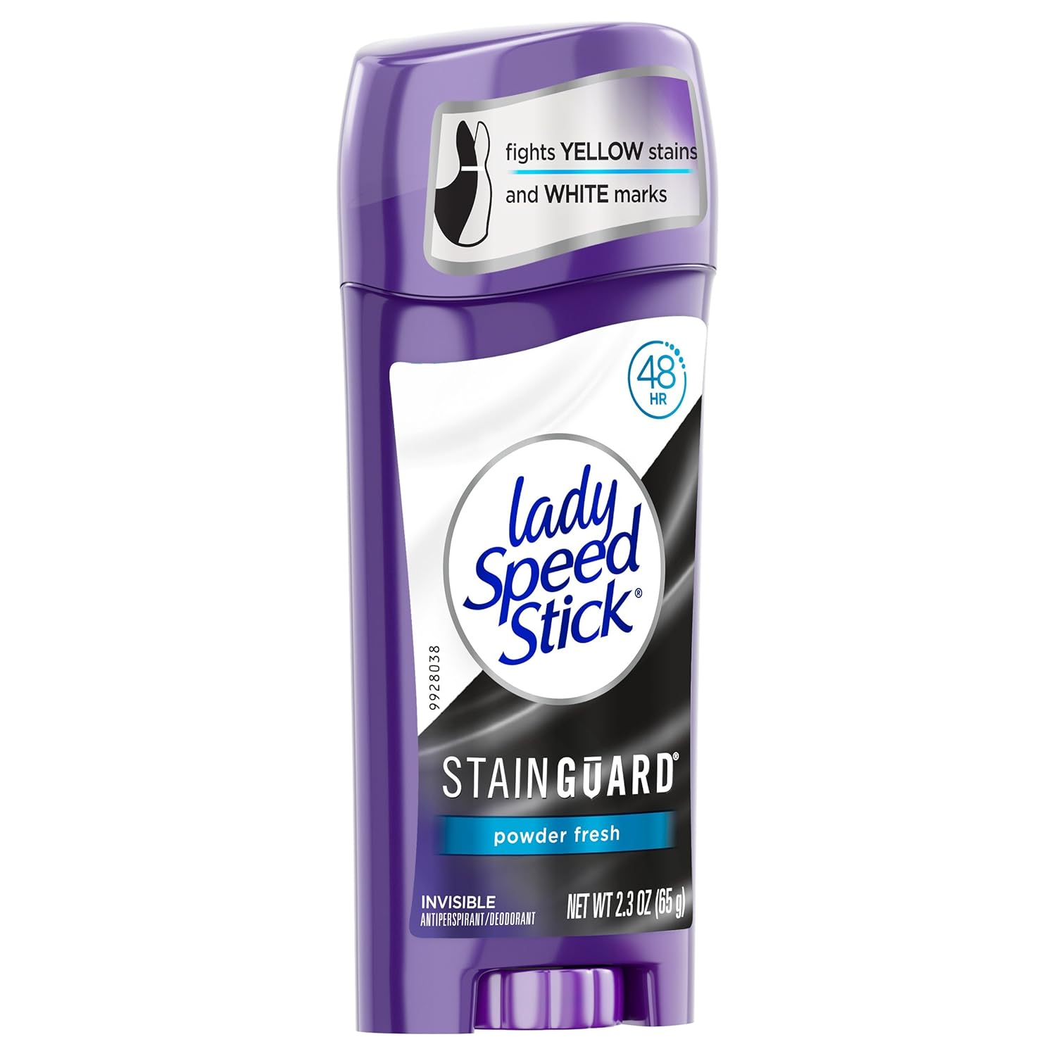 Lady Speed Stick Antiperspirant Deodorant, Stainguard, Powder Fresh - 2.3 oz (Pack of 6) : Beauty