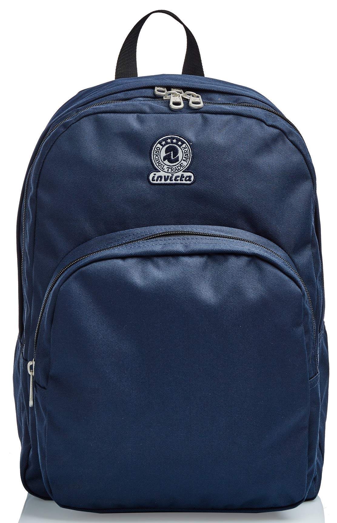 Invicta Benin M Backpack, Eco-Material, Blue, Double Compartment, School and Leisure