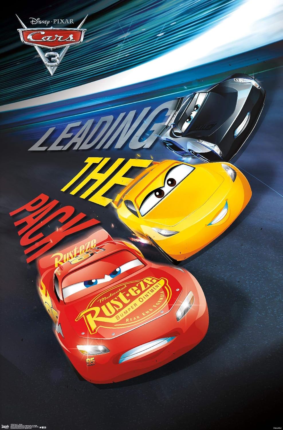 disney cars 3 poster