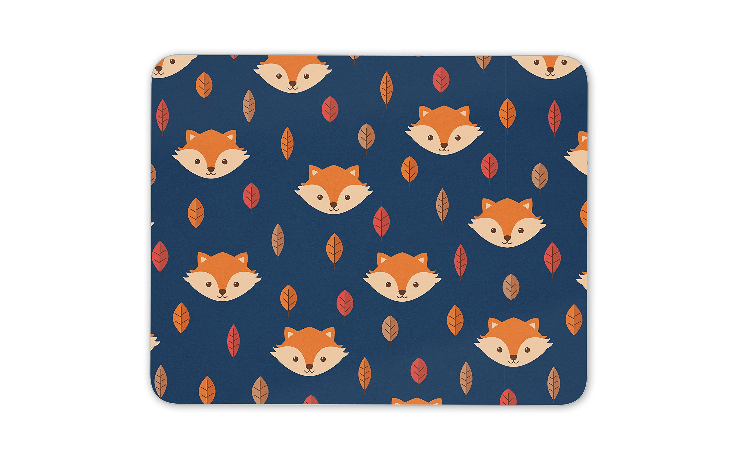 Destination Vinyl Ltd Cute Ginger Fox Mouse Mat Pad - Fox's Wild Animal Mum Fun Gift PC Computer #8609