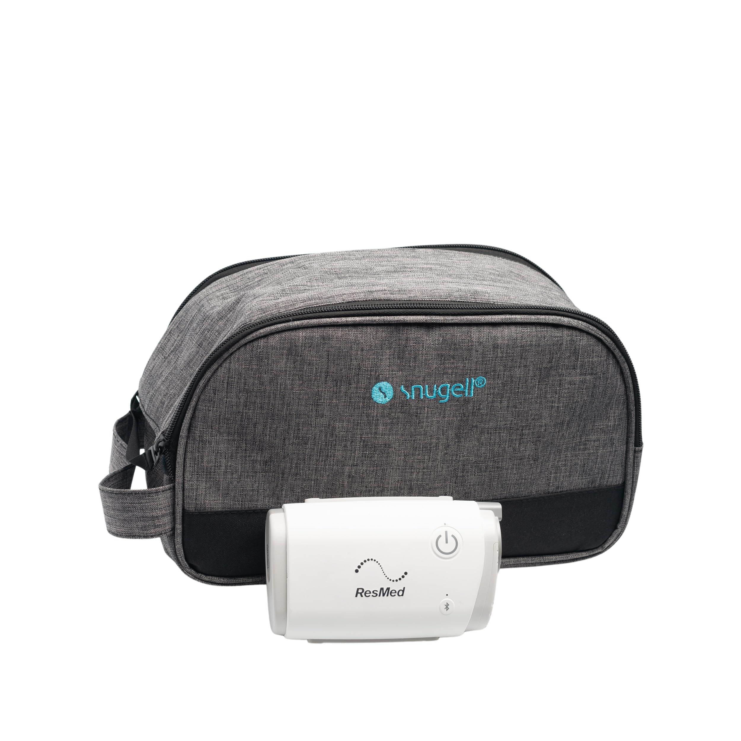 Photo 1 of Snugell AirMini CPAP Travel Case – Compact, Lightweight Carry Bag for CPAP Machine – Organized Storage with Versatile Pockets for Accessories – Durable, Convenient, Travel-Friendly – Bag Only Included