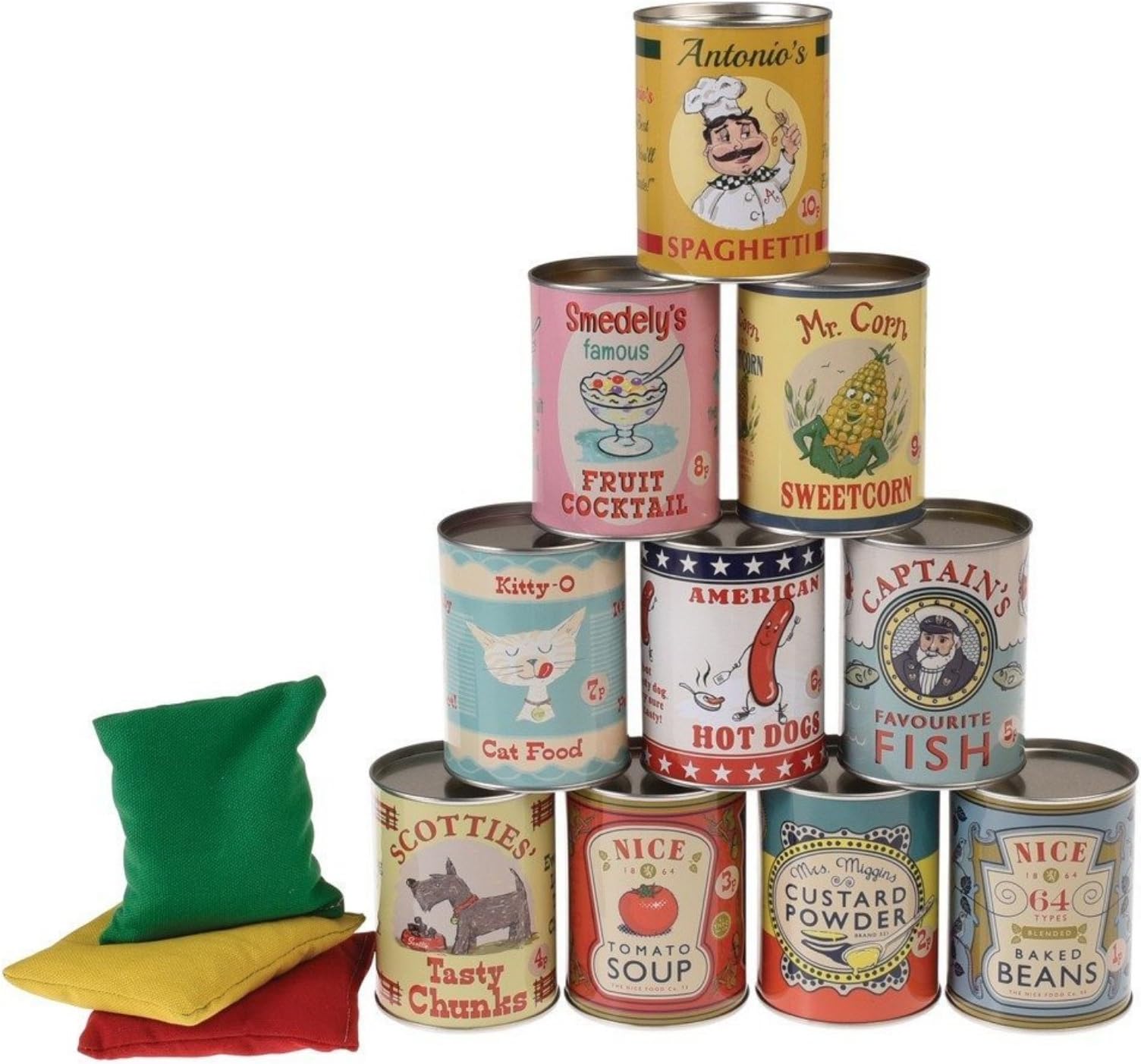 Rex International Tin Can Alley – Game Throwing The Cans