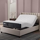 LUCID L600 Adjustable Bed Frame with Massage, Zero Gravity, Full Size | Zero gravity position, Head and foot incline, Built-in massage, Smartphone app control, Adjustable leg height