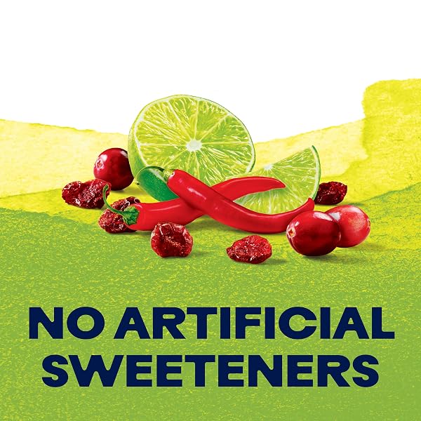 OCEAN SPRAY® CRAISINS® SWEETENED DRIED CRANBERRIES, CHILI LIME, 6OZ POUCH