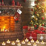 Cimetech 12 LED Tea Lights with Timer and Remote Control Battery Operated view 8
