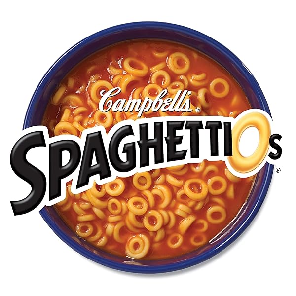 CAMPBELL’S SPAGHETTIOS CANNED PASTA, PLUS CALCIUM, 15.8 OZ. CAN