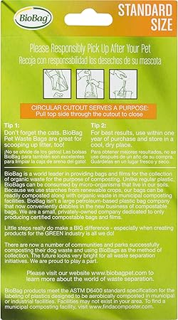 biobag pet waste bags