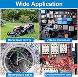 WINKIO 20 Pcs Waterproof Wire Connectors for Lawn Mowers & Robots view 7