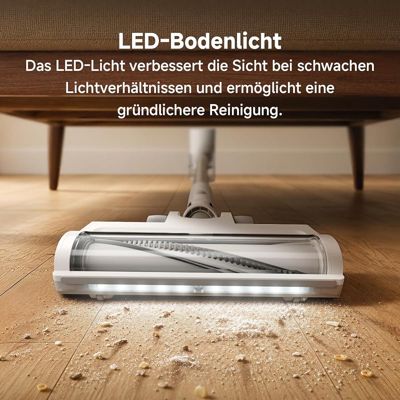 G20 Akku-Staubsauger, 25.000 Pa, 150 AW, bis zu 60 Min., LED-Licht