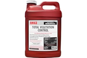 RM43 43-Percent Glyphosate Plus Weed Preventer Total Vegetation Control, 2.5-Gallon