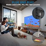 AUTOUTLET RCA to HDMI Converter 1080P 720P Built-in Cable Plug & Play view 6