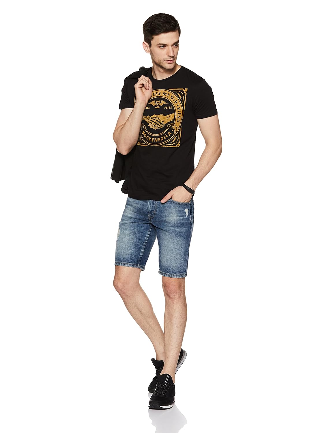 people men's printed regular fit t-shirt