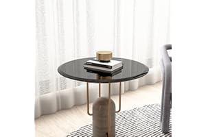 TANSOLE 24" Tempered Glass Table Top Black 2/5" Thick Beveled Edge Glass Table Top Multipurpose Countertop for Home Office Bar