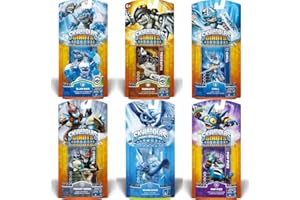 Skylanders Giants: Six (6) Characters Team Pack Core Series 2 - Slam Bam, Terrafin, Chill, Fright Rider, Whirlwind and Pop Fizz
