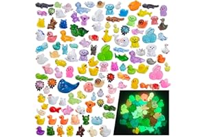 Teenzee 120pcs Mini Resin Animals 120 Styles Variety Tiny Animals Figures Miniature Little Small Animal Figurines Bulk for Micro Fairy Garden Landscape Accessories Hide Crafts Decor Aquarium