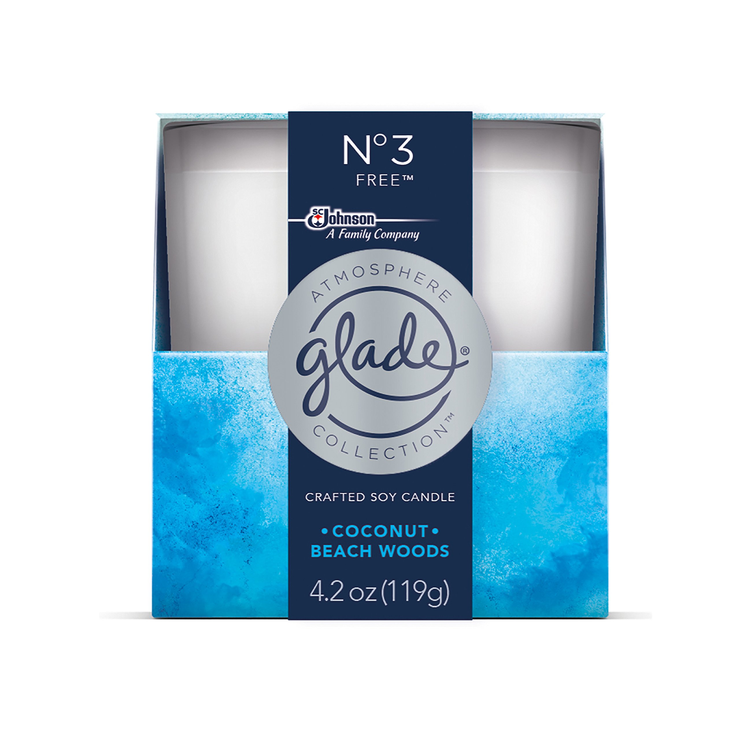 Glade Atmosphere Collection Crafted Soy Candle Air