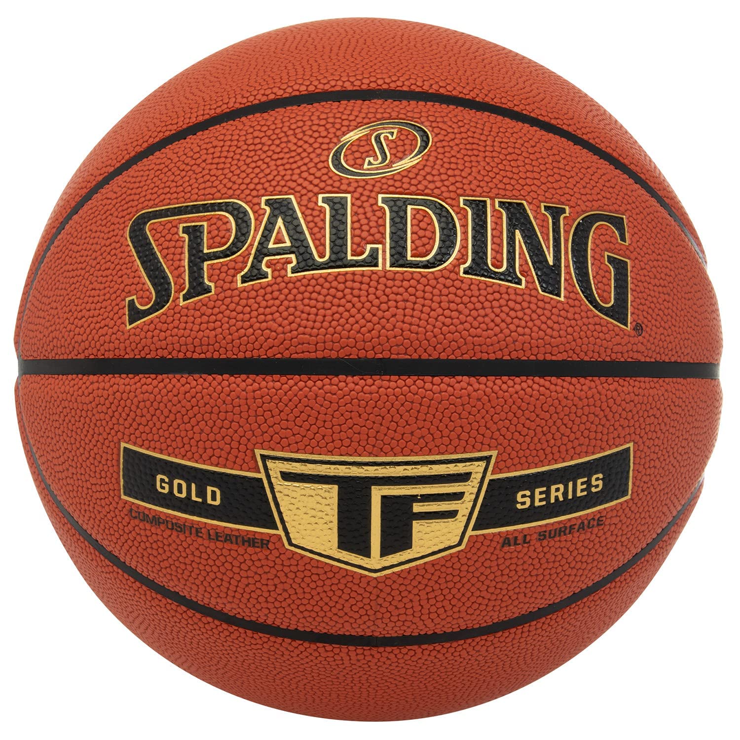 Spalding TF Gold Sz5 Composite Basketball