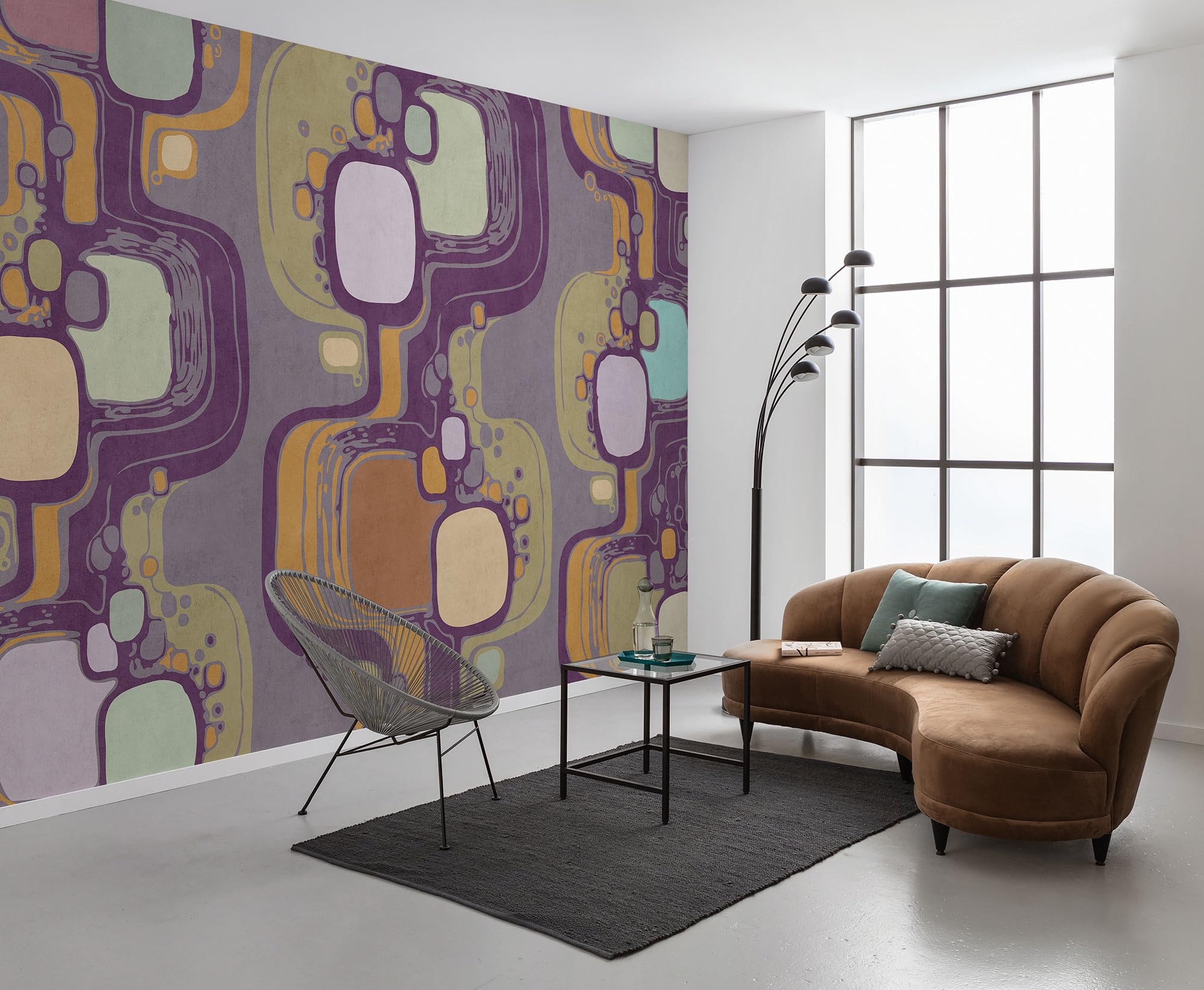 Komar Non-Woven Photo Wallpaper, Masterpiece, Size 350 x 250 cm, Wallpaper, Wall Decoration, Living Room, Bedroom, Office