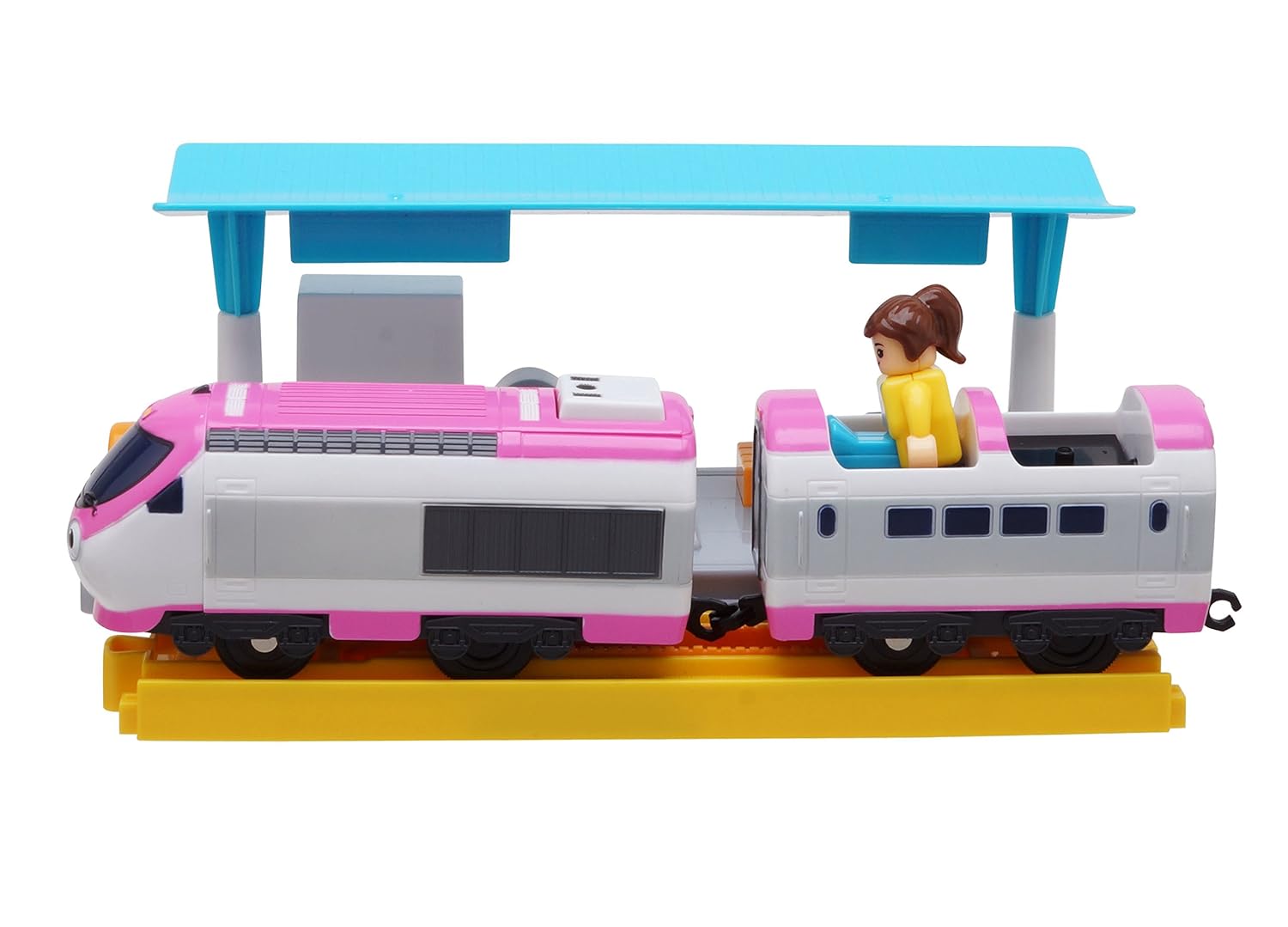 Titipo and Train Friends Pull Back 5pcs Mini Toy Trains Set 5pcs Titipo