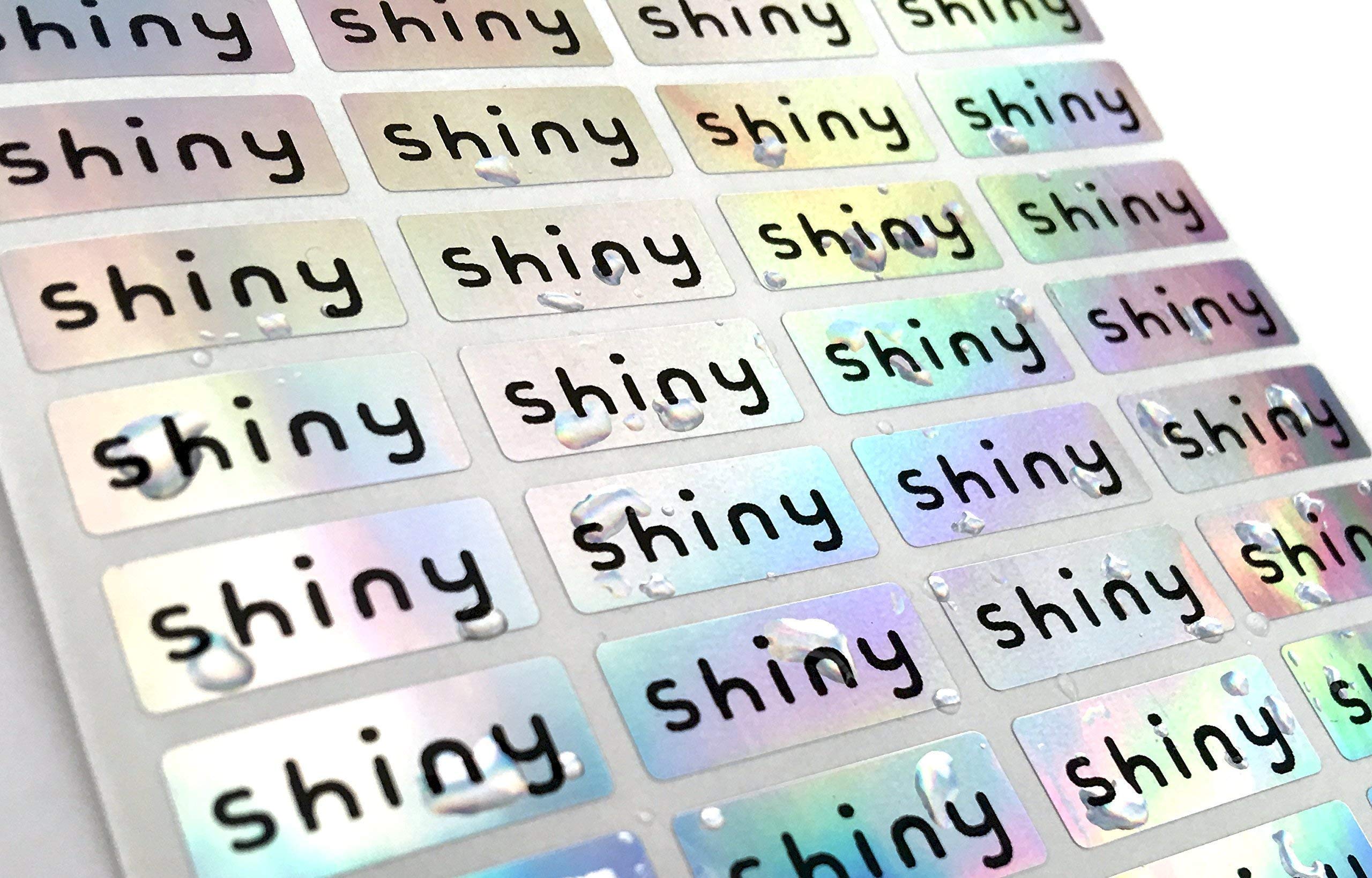 customized waterproof labels