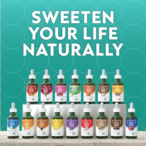 SWEETLEAF SWEET DROPS LIQUID STEVIA SWEETENER, STEVIA CLEAR, 4 OZ