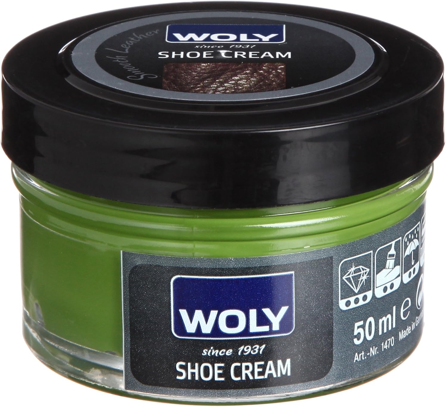 Woly UnisexAdult Shoe Cream Treatments and Polishes 1470287 Green 50.