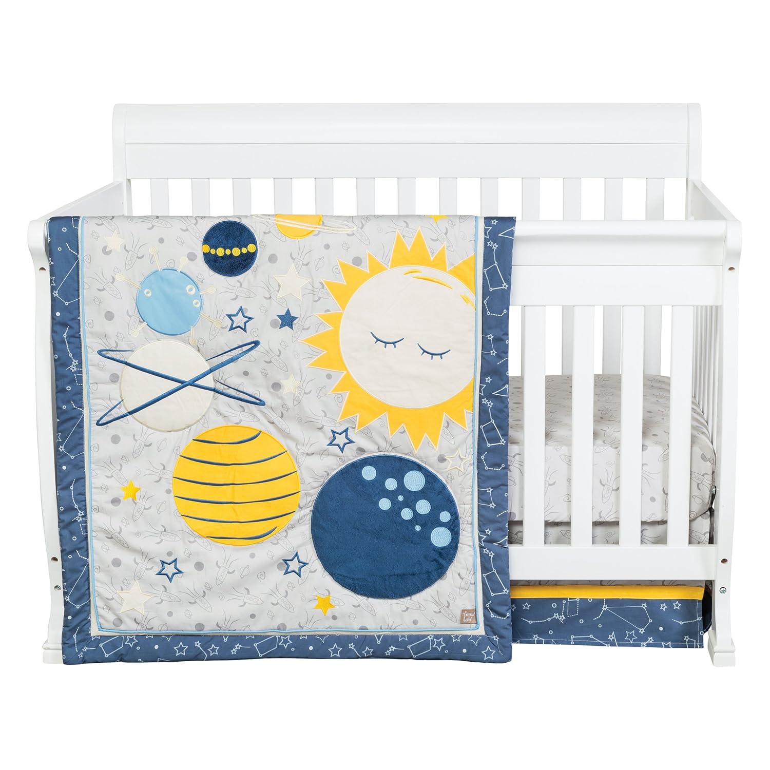 galaxy nursery bedding