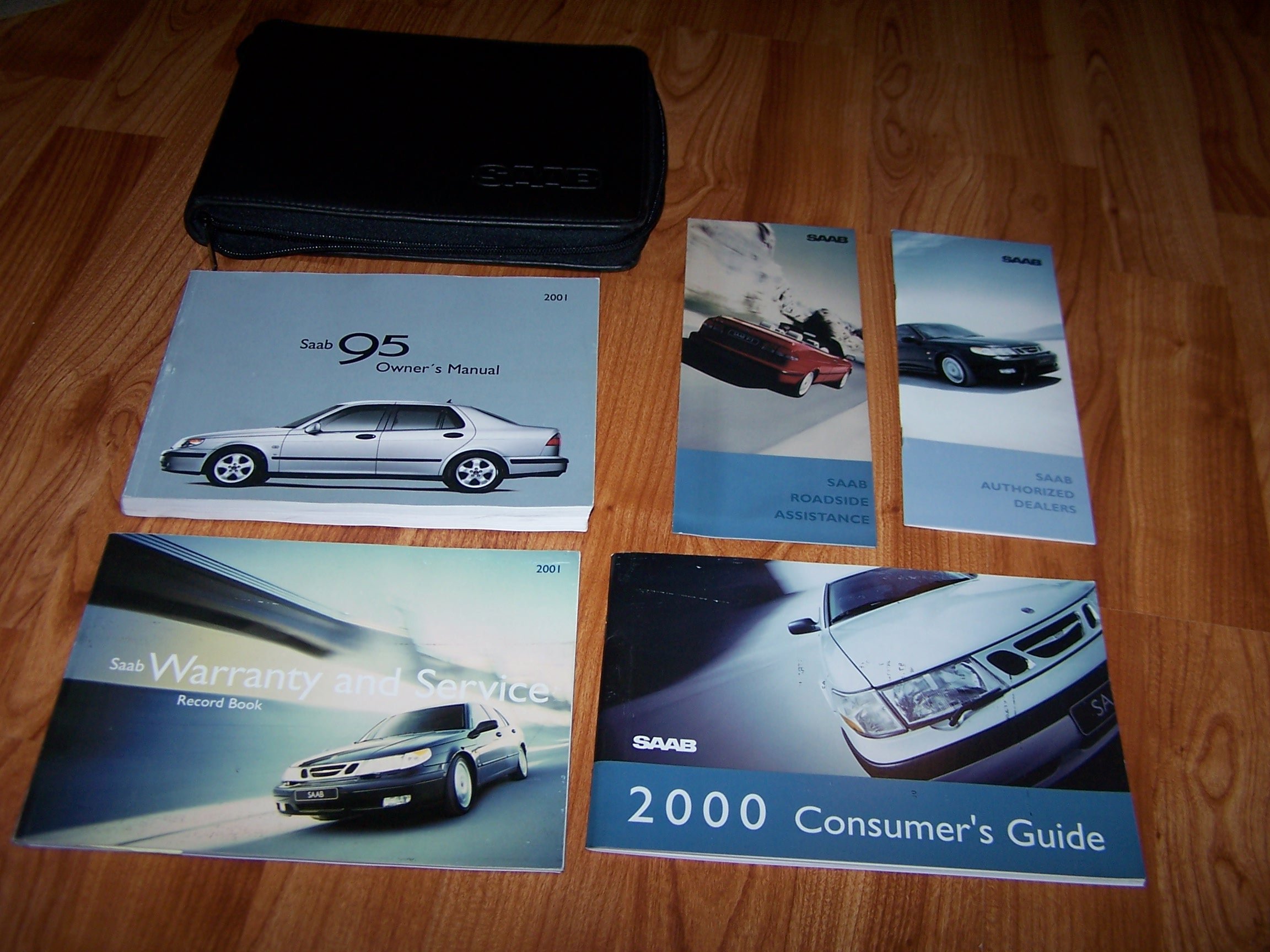 2001 Saab 9-5 Owners Manual Paperback – 2001