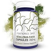 Nootropics Depot Ecklonia cava Capsules | 250mg | 0.5% Dieckol | Brown Seaweed | 60 Count