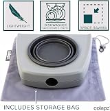 Colapz Collapsible Dog Bowls with Adjustable Stand Grey view 4
