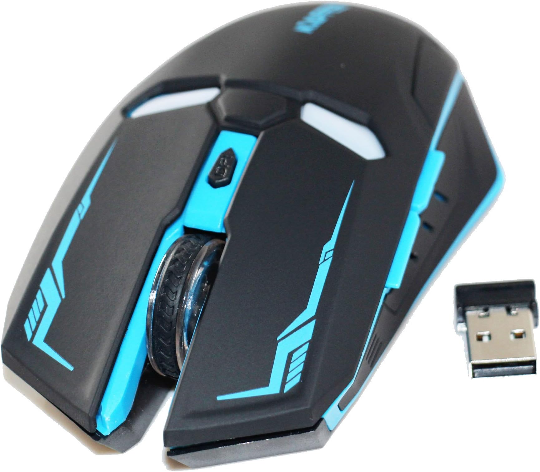 Superbpag(TM) 2.4Ghz Gaming Mouse 6 Programmable Buttons 2400 DPI Wireless Mouse Mice