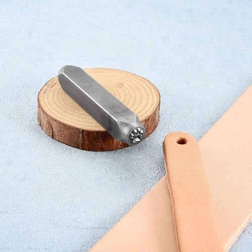 Yoption 6mm Dog Paw Metal Stamp – Punch Tool For Jewelry, Leather, Wood, And Metal Crafting - View #5