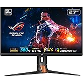 ASUS ROG Swift 360Hz 27” 1440P HDR Gaming Monitor (PG27AQN) - QHD (2560 x 1440), Fast IPS, 1ms, G-SYNC, Eye Care, HDMI, Displ