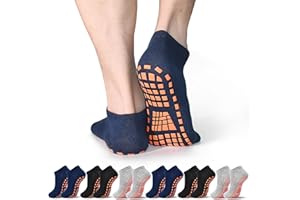 ELUTONG Men Non Slip Sticky Grips Socks