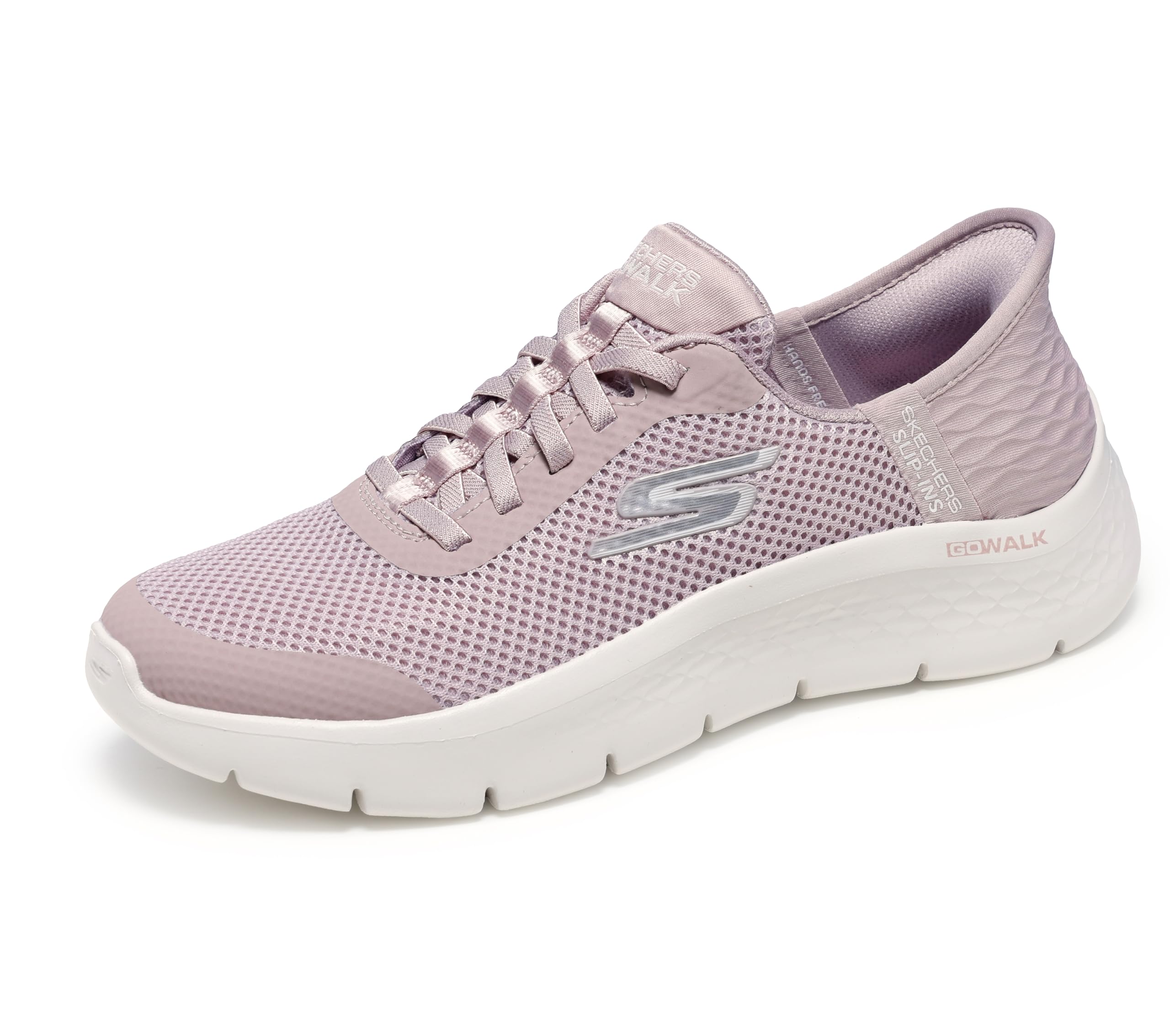 Photo 1 of Skechers Women's Go Walk Flex Hands Free Slip-Ins-Grand Entry Sneaker, Mauve, 6