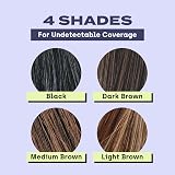 TOPPIK Coloured Hair Thickener Spray Medium Brown 180ml Disguise Thinning Hair view 5