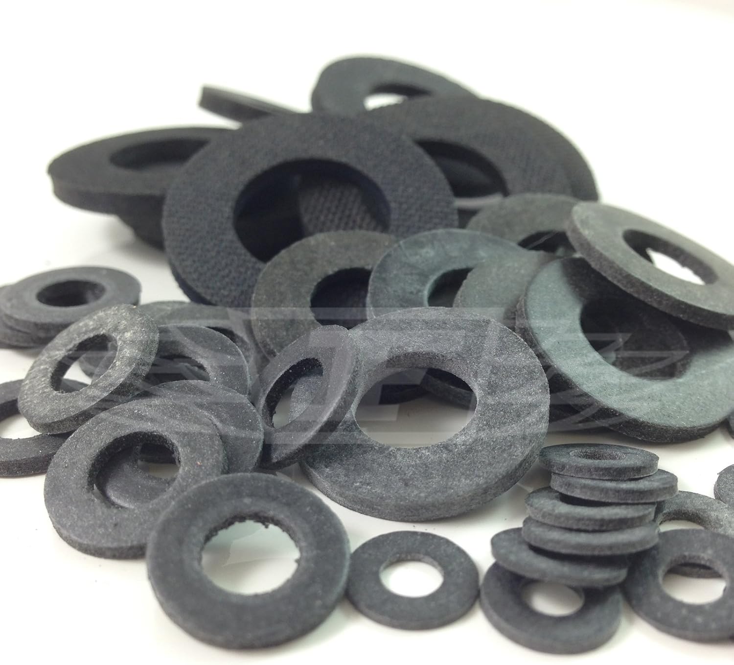 M6 Black Neoprene Rubber WASHERS WASHERS Form A Pack of 25 Amazon.co