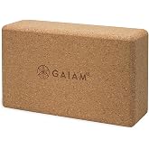 Gaiam Yoga Block - Supportive Latex-Free Eva Foam - Soft Non-Slip Surface with Beveled Edges for Yoga, Pilates, Meditation