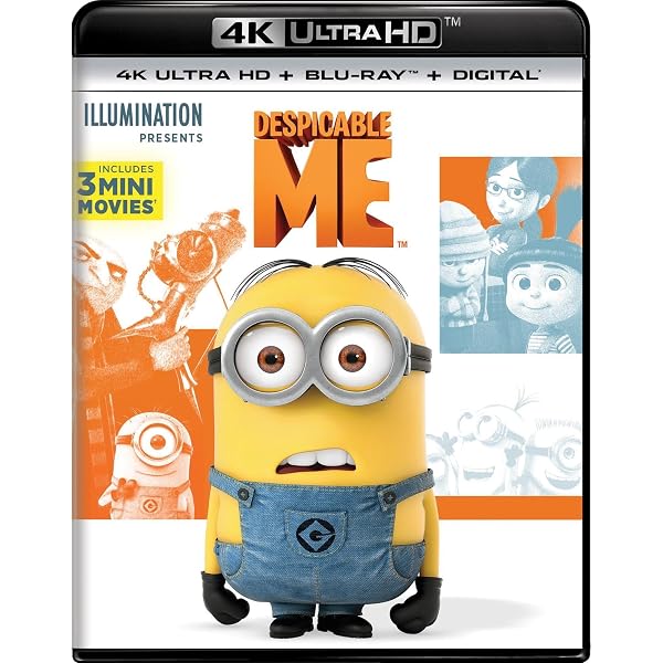 Despicable Me / Despicable Me 2 / Minions Blu-Ray Box Set (2015) – 3 Discs With UV Copy, Region B